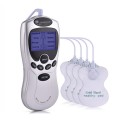 Máy massage xung điện kèm 4 miếng dán hỗ trợ chữa trị chuyên dụng, Máy massage + 4 miếng dán