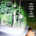 Đèn pin đội đầu 3 bóng led siêu sáng nhiều chế độ