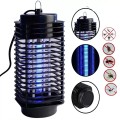 Đèn bắt muỗi và côn trùng hình trụ 3D chuyên dụng