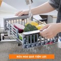 Kệ gác bồn rửa chén tùy chỉnh ngắn dài tiện lợi