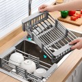 Kệ gác bồn rửa chén tùy chỉnh ngắn dài tiện lợi