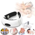 Máy massage cổ vai gáy xung điện cảm ứng giảm đau mỏi hiệu quả, Máy massage + 2 miếng dán