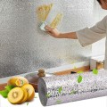 Giấy dán tường nhà bếp tráng nhôm cách nhiệt chống dầu mỡ