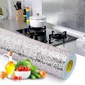 Giấy dán tường nhà bếp tráng nhôm cách nhiệt chống dầu mỡ