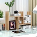 Kệ sách gỗ để bàn thiết kế tự lắp ghép cao cấp