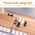 Set 20 miếng nẹp dây điện dán tường gọn gàng tiện lợi