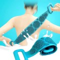 Dây tắm chà lưng 2 mặt silicon tẩy tế bào chết, thư giãn hiệu quả, 1 cái