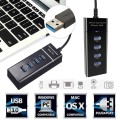 Bộ chia 4 cổng chuyển đổi USB kèm đèn led cao cấp