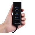 Bộ chia 4 cổng chuyển đổi USB kèm đèn led cao cấp