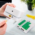 Bộ kìm bấm mạng, hạt mạng kèm hộp test và 50 đầu bấm chất lượng