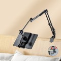 Giá đỡ điện thoại, máy tính bảng xem phim kẹp cạnh bàn, đầu giường 