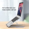 Kệ macbook, máy tính hỗ trợ tản nhiệt, điều chỉnh độ cao linh hoạt