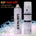 Bình xịt vệ sinh giày dép dạng bọt tuyết siêu sạch