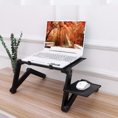 Giá đỡ laptop chuyên dụng, tích hợp quạt tản nhiệt và bàn rê chuột tiện lợi