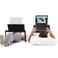 Giá đỡ laptop chuyên dụng, tích hợp quạt tản nhiệt và bàn rê chuột tiện lợi