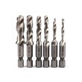 Bộ 6 mũi khoan taro chuôi lục giác M3-M10