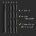 Bộ tua vít đa năng mini 24 đầu hút nam châm đa năng