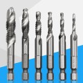 Bộ 6 mũi khoan taro chuôi lục giác M3-M10