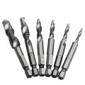 Bộ 6 mũi khoan taro chuôi lục giác M3-M10