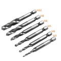 Bộ 6 mũi khoan taro chuôi lục giác M3-M10