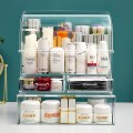 Hộp đựng đồ makeup, mỹ phẩm trong suốt có nắp chống bụi cao cấp