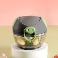 Dụng cụ xay tỏi ớt thực phẩm mini hình con heo cầm tay