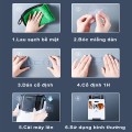 Máy khử trùng đũa thìa kèm đèn led sấy khô tiện dụng