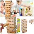 Bộ đồ chơi rút gỗ 54 thanh kèm 4 xúc xắc