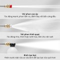 Máy rửa xe mini cầm tay áp lực cao dùng pin tiện lợi
