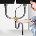 Bộ xi phông thoát nước bồn rửa bát chống chuột và chịu nhiệt