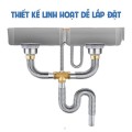 Bộ xi phông thoát nước bồn rửa bát chống chuột và chịu nhiệt