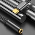 Dây cáp L54 chuyển đổi đầu cắm type C sang cổng âm thanh 3.5mm