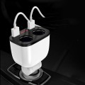 Bộ chia tẩu sạc ô tô 2 cổng thêm 2 usb Z28