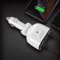 Bộ chia tẩu sạc ô tô 2 cổng thêm 2 usb Z28