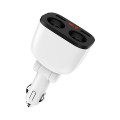 Bộ chia tẩu sạc ô tô 2 cổng thêm 2 usb Z28