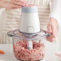 Máy xay thịt đa năng cối thủy tinh 2 chế độ xay tiện dụng