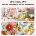 Máy xay thịt đa năng cối thủy tinh 2 chế độ xay tiện dụng