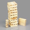 Bộ đồ chơi rút gỗ 54 thanh kèm 4 xúc xắc