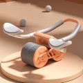 Con lăn tập bụng kết hợp plank có tay cầm tập luyện tại nhà