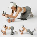 Con lăn tập bụng kết hợp plank có tay cầm tập luyện tại nhà