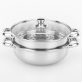 Nồi hấp 2 tầng đa năng cứng cáp, độ bền cao