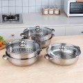 Nồi hấp 2 tầng đa năng cứng cáp, độ bền cao