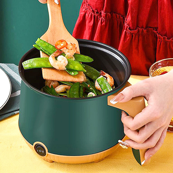 Nồi lẩu điện mini 2 tầng nấu nướng điều chỉnh nhiệt đa năng