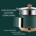 Nồi lẩu điện mini 2 tầng nấu nướng điều chỉnh nhiệt đa năng 