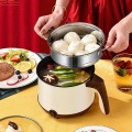 Nồi lẩu điện mini 2 tầng nấu nướng điều chỉnh nhiệt đa năng 