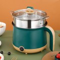 Nồi lẩu điện mini 2 tầng nấu nướng điều chỉnh nhiệt đa năng 