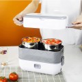 Hộp cơm giữ nhiệt, hâm nóng cắm điện 2 tầng tiện dụng