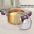 Combo 3 nồi giữ nhiệt nắp kính cao cấp siêu bền