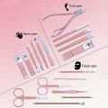 Bộ bấm móng tay chân chuyên dụng 18 món đa năng