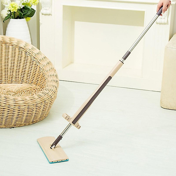 Cây lau nhà tự vắt thông minh chổi bông siêu mềm không kèm thùng